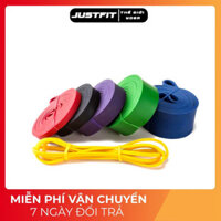 {loại 1} Dây kháng lực tập gym JUSTFIT cao su, giây kháng lực power band trợ lực kéo xà, tập chân, cơ tay, mông nam nữ