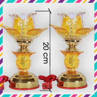 {loại 1} Đèn Hoa Sen Một Bông Bằng Thủy Tinh Sang Trọng( giá 1 chiếc)