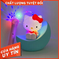 (loại 1) Đèn lồng trung thu kuromi melody kitty ngồi mặt trăng có nhạc có đèn cho bé đi dạo trung thu