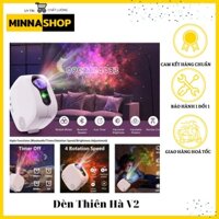 (LOẠI 1) Đèn Thiên Hà V2 Loa Bluetooth Âm Thanh Cực Hay, Chiếu Bầu Trời Sao, Đèn Phòng Bay, Trang Trí Phòng (MINNA SHOP)