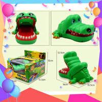 [loại 1] Đồ Chơi Cá Sấu Cắn Tay Loại To - Khám Răng Cá Sấu