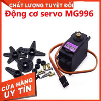 (loại 1) Động cơ servo MG995 MG996 180 độ - 50% Bánh răng kim khí đồng cực kỳ khỏe 13Kg/cm, điện áp chuyển động 3-7,2V