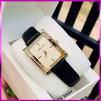 {loại 1} Đồng hồ ANNE KLEIN nữ dây da hàng đẹp logo sắc nét
