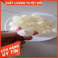 {loại 1} Dụng cụ tách hạt nhãn, vải bằng inox dày dặn.