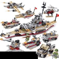 [Loại 1 FREESHIP TỐI ĐA 70k] Bộ đồ chơi Lego xếp hình chiến hạm tàu chiến