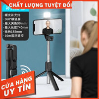 (loại 1) Gậy chụp hình 3 chân Có đèn LED chiếu sáng Trợ Sáng lãnh đạo từ xa