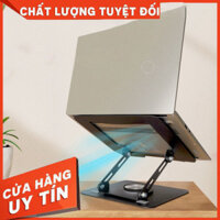 (loại 1) Giá đỡ Laptop chân xoay 360 độ, Đế khuếch tán nhiệt lượng kê laptop máy vi tính bảng Ipad kim loại tổng hợp Thé