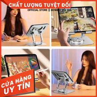 {loại 1} Giá đỡ Máy tính bảng iPad Chân xoay 360 độ bằng nhôm tiện lợi P26 Macbox