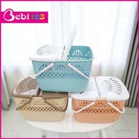 (Loại 1) Giỏ Làn Bầu Đựng Đồ Đi Sinh Cho Mẹ Và Bé