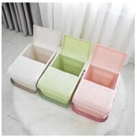 (Loại 1) Giỏ Làn đựng đồ đi sinh tiện lợi cho mẹ và bé