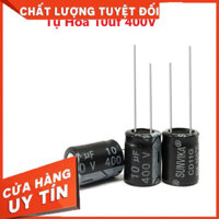 (loại 1) Gói 5 con Tụ Hóa Phân Cực 400V, 1uf, 2,2uf, 10uf, 22uf, 47uf, 100uf, 150uf