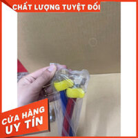 {loại 1} [HÀNG ĐẸP ] Dây cấp nước nóng lạnh 3 lớp xanh đỏ 40cm ( một đôi)