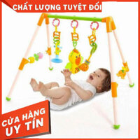 (loại 1) Kệ chữ A con vẹt có nhạc cho bé yêu - Kệ nhạc cho bé sơ sinh
