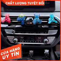 (loại 1) Kẹp khuếch đại Nước Hoa Gắn máy điều hòa xe con Hình Gấu Dễ Thương