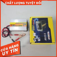 {loại 1} Kích điện 12v bộ biến tần 12V lên 220V LOẠI TỐT đủ công suất 220W Có cống USB sạc điện thoại bo chuyen doi nguo