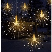 (loại 1) led pháo hoa noel chùm trang trí 3 tầng