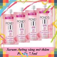 loại 1 [ Mẫu Thử7,5g ] Serum Pond's dưỡng sáng mờ thâm 3D Glow ( Gói 7,5g Đất nước xinh đẹp Thái Lan )