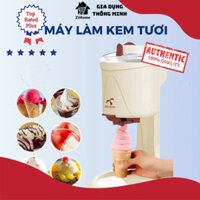(LOẠI 1) Máy làm kem tươi Zihome tại nhà, máy giảm mỡ làm kem ốc quế cho gia đình, máy làm kem nhanh
