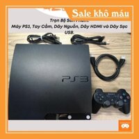 Loại 1 Máy Ps3 Slim Cop Game Full Ổ Cứng 500GB - List Game Hơn 3000