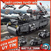 (loại 1) Mô Hình lắp đặt Xe Tăng Phòng Không đồ giải trí Lego Lắp ghép cho bé giúp bé tiên tiến suy nghĩ logic cách giải
