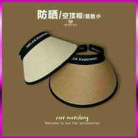 {loại 1} Mũ cõi đi nắng nửa đầu, mũ cõi thời trang, có ảnh thật