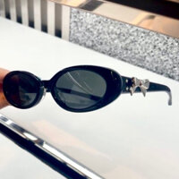 [LOẠI 1] [NEW] MẮT KÍNH oval GM Hush XẾCH NGÔI SAO JENNIE CHARM UNISEX NƠ BABY PONY