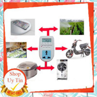 loại 1 Ổ Cắm Hẹn Giờ Điện Tử tắt bật tự nhiên 16 lịch trình năng suất lớn 220V 10A 2300W al06 công tắc nguồn hẹn giờ ổ c