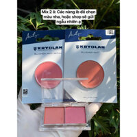 (loại 1) Phấn Má Kryolan Lẻ Màu , Có chiết và Mix màu