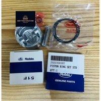 [LOẠI 1]  Quả xéc măng+piston máy đầm Robin Eh 09  eh12  hàng đẹp