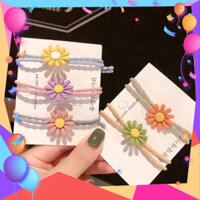 [loại 1] (Siêu rẻ) ❤️5 DÂY BUỘC TÓC HOA CÚC XINH XẮN_TDstore