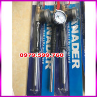 {loại 1} Tay bơm lốp xe vận tải xoáy ti van, có đồng hồ