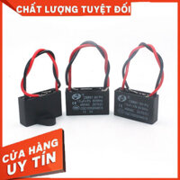 (loại 1) Tụ quạt 450V AC 1uF 1,5uF 2uF 2,5uF 3uF 3,5uF 4uF 4,5uF 5uF 10uF, 14UF Tụ phát động quạt SENJU YUNIYDA CBB61 Lo