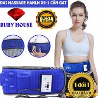 [Loại 1]Đai massage giảm béo X5 Hàn Quốc, đai massage đánh tan mỡ bụng -Ruby House