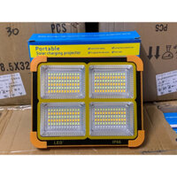 (Loại 4 Pin)ĐÈN NĂNG LƯỢNG MẶT TRỜI SOLAR CẦM TAY ĐA NĂNG