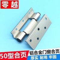 Loại 50 Hợp Kim Nhôm Cửa Sổ Bản Lề A38 Ngang Mở Cửa Sổ Bản Lề Màu Nhôm Bên Ngoài Cửa Sổ Trượt Chất Liệu Dày Cửa Bản Lề