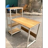 Loại Bàn Học Khung Trắng Kích thước: dài 1m x cao 1m1 x sâu 50cm Màu sắc: Khung Trắng Chất liệu: Khung sắt sơn tĩnh điện