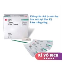 [LOẠI CAO CẤP] VECNI FLOUR 3M Ngừa sâu răng, làm trắng răng vị bạc hà [KHÔNG CẦN CÁCH LI NƯỚC BỌT]