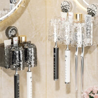 Loại Cốc Hút Bàn Chải Đánh Răng Điện Giá Treo Tường Hộ Gia Đình Không Đục Lỗ Ánh Sáng Cao Cấp Lux