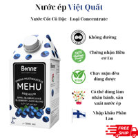 [Loại Concentrate] - Nước Ép Việt Quất Cô Đặc Bonne Nhập Khẩu Phần Lan - 500ml