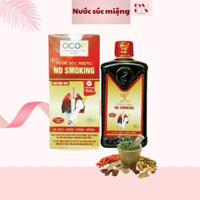 [Loại Đặc Biệt] Nước Súc Miệng Cai Thuốc Lá, Thuốc Lào Xuân Vinh - NO SMOKING Chai 400ml