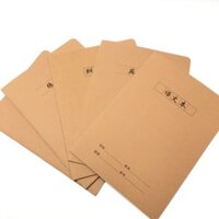 (loại dày) Combo 5 quyển vở ô mễ, điền dành cho người luyện viết tiếng Trung Nhật Hàn, vở viết chữ Hán loại dày giấy đẹp