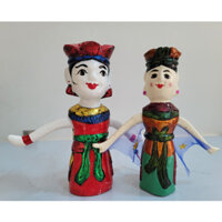 [Loại đẹp - Cao 20cm] Rối nước cung nữ múa hát hay tích tiên nữ giáng trần (có cánh tiên đính hoa)