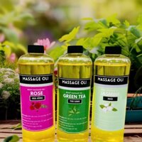 [Loại dịu nhẹ] Dầu Massage Body Thử Giản Spa Dung Massage Toàn Thân Foot