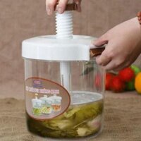 [Loại lơn 5L] Hộp muối dưa cà Việt Nhật Plastic - Hũ nhựa muối dưa cà thông minh - Có nắp chống thâm