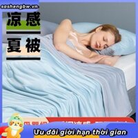 Loại Mới Một Mát Lụa Mùa Hè Quilt Máy Có Thể Giặt Được Điều Hòa Không Khí Chăn Mùa Hè Ngủ Mỏng Quilt