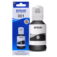 Loại mực in: Mực in phun màu Epson  Màu sắc: Hộp mực màu đen  Mã mực : Mực in Epson 001 Black Ink Bottle (C13T03Y100)  L