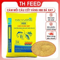 [LOẠI NGON] 5kg Cám H88 ĐÃ XAY Hải Vương mồi câu cá thơm cốt vàng, 20 đạm, cám mồi câu cá chép, trôi, trắm, rô phi...