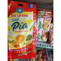(loại ngon) Túi lớn 12 cái bánh pía cao lợi hưng đậu xanh sầu riêng trứng xây siêu ngon