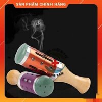 {LOẠI THÁO RỜI ĐƯỢC 2 ĐẦU} Con lăn ngải cứu cao cấp đầu ngọc bích - Dùng toàn thân và cả mặt