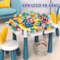 [Loại TO] Bàn xếp hình Lego đa năng thông minh cho bé phát triển trí tuệ